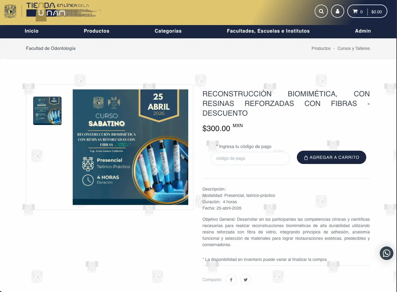 Tienda en Línea de la UNAM